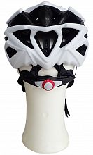 ACRA CSH98S-M strieborná cyklistická prilba veľkosť M (55-58 cm)