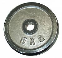 Chrómový kotúč (závažie) pre činky 5 kg - 30 mm