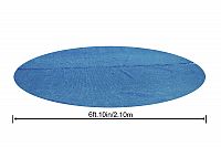 Solárna plachta na bazén - kruh 244cm