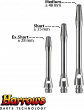 Harrows Násadky ALUMINIUM vel.S
