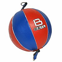 Boxovací balón s pružnými lanami BAIL DUO, Koža
