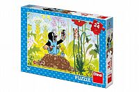 Puzzle Krtko v nohavičkách 24 dielikov 26x18cm v krabici