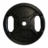 Liatinový kotúč s úchopmi 10kg - 25 mm