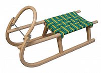 Acra sane 95 cm drevené A204 - zeleno-žlté