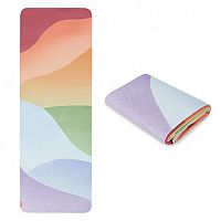 Spokey YOGA TRAVEL Skladacia joga podložka, 180 x 61 x 0,15 cm