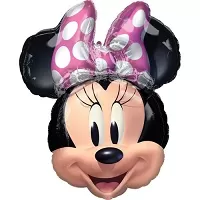 Fóliový balónik hlava Minnie Mouse Forever 53 x 66 cm