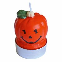 Halloweenské sviečky tekvica 3 ks