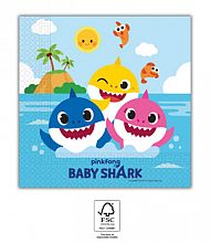 Papierové obrúsky Baby Shark 20 ks