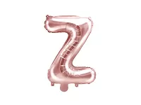 Fóliové písmeno Z rose gold 35 cm