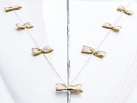 Svadobný dekoračný set na auto - juta s čipkou 8 ks - Komplet