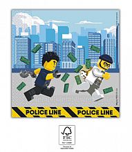 Papierové párty obrúsky Lego City - 20 ks
