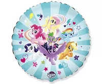 Fóliový balónik My Little Pony - modrý 43 ​​cm - Nebalený