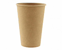 Papírové kelímky Kraft 375 ml - 6 ks