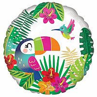Fóliový balónik Tropical paradise 43 cm