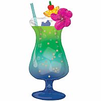 Fóliový balónik Tropical Drink 40 x 93 cm