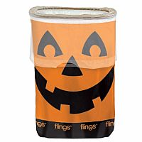 Odpadkový koš Halloween dýně 49 l