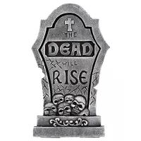 Halloweenska dekorácia Náhrobok - The Dead will rise 56 cm