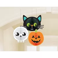 Závesné dekorácie Halloween Friends, 3ks