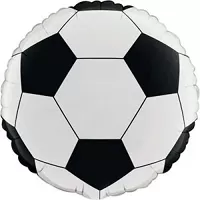 Foliový balónik futbalová lopta 45 cm - Nebalená