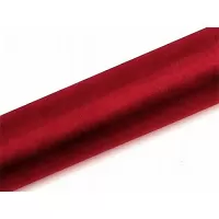 Organza 16cm x 9m červená