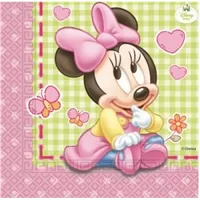 Papierové párty obrúsky Baby Minnie 20 ks