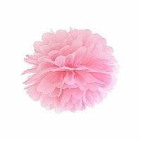 Pom pom ružový - 35 cm