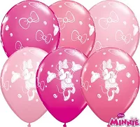 Latexový balónik Minnie Mouse 30 cm