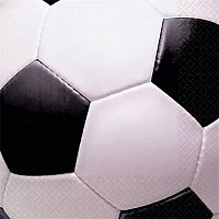 Papierové párty obrúsky futbalové 16 ks