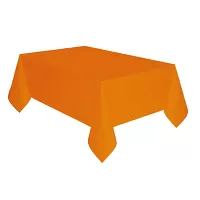 Plastový párty obrus oranžový 137 x 274 cm