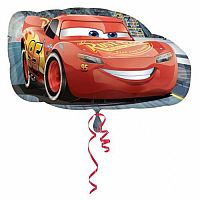 Fóliový balónik Cars - Blesk McQueen 76 x 43 cm