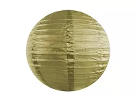 Lampión okrúhly 35 cm zlatý