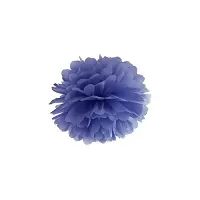 Pom pom tmavomodrý - 25 cm