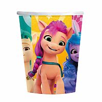 Papierové párty tégliky My little Pony - New Generation - 8 ks