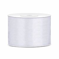 Saténová stuha biela 5 cm x 25 m