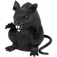 Halloweenska dekorácia obrie krysa 15 cm
