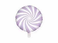 Fóliový balónik cukrík Lila - 45 cm