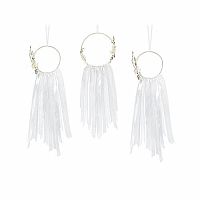 Svadobné dekoračné lapače snov 3 ks