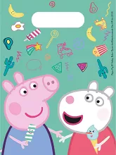 Party tašky prasiatko Peppa 6 ks
