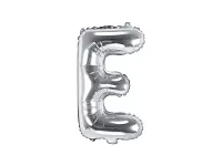 Fóliové písmeno E strieborné 35 cm