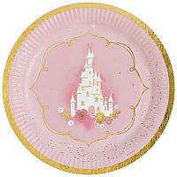 Papírové talíře Na den princeznou 23 cm