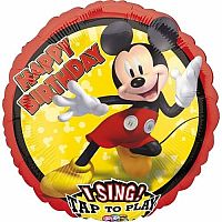Foliový spievajúci balónik Mickey Mouse 71 cm