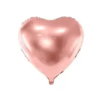Fóliový balónik srdca rose gold 45 cm - balené