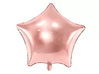 Fóliový balónik hviezda rose gold 48 cm