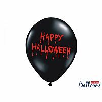 Latexový balonek Happy Halloween krvavý nápis 30 cm