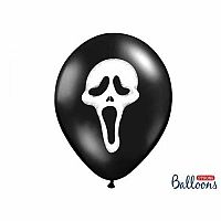 Latexový balonek Halloween maska 30 cm