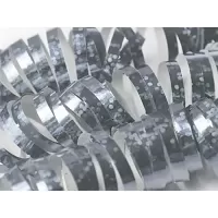 Serpentíny holografické strieborné 4 m