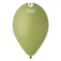 Balónik 26cm/10" #098 olivový 100 ks
