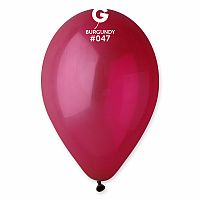 Balónik 30cm/12" #047 burgundy 100 ks