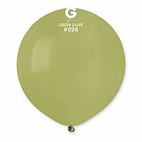 Balónik 48cm/19" #098 olivový 50 ks