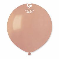 Balónik 48cm/19" #099 hmlisto ružový 50 ks